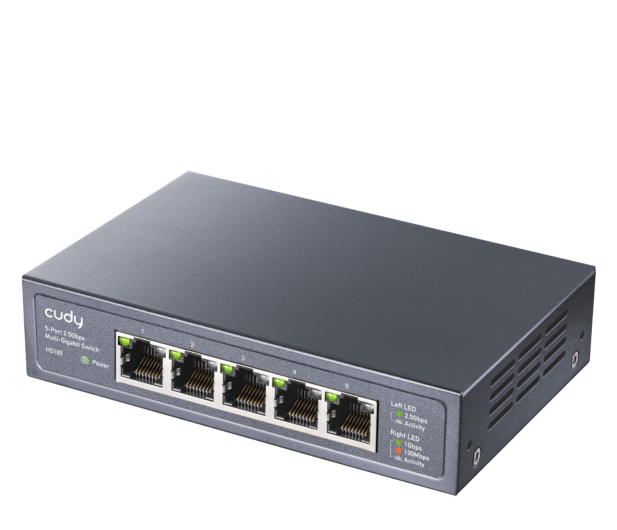 CUDY 5p HS105 (5x10/100/1000/2500Mbit) - 1491045 - zdjęcie 2
